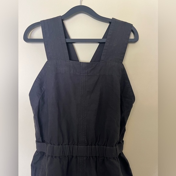 Everlane Fatigue Apron Jumpsuit Black 2 - Picture 7 of 12